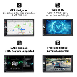 Eonon GA2170 Android 8.0 Double Din in-Dash Car Radio
