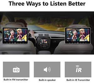 Eonon C0318 2019 (PAIR) 11.6” 1080P HD Digital Monitor Car Headrest DVD Player Monitors HDMI