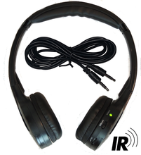 Load image into Gallery viewer, Autotain CLOUD &quot;KID SIZE&quot; Dual Channel IR Infrared Car Wireless Headphones +FREE BAG