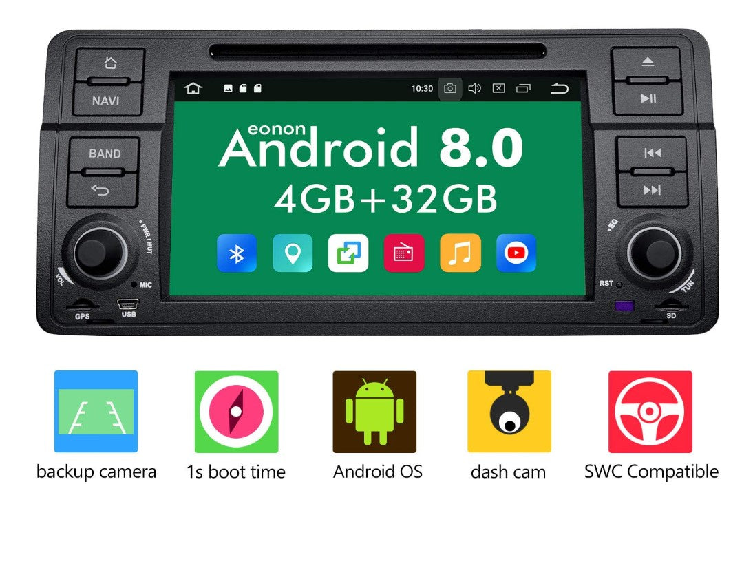 Eonon A0585  Carplay & Android Auto USB Dongle for Android Car