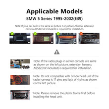 Load image into Gallery viewer, Eonon GA9201B Android 8.0 Apple Carplay Car Radio for BMW E39 1995-2002