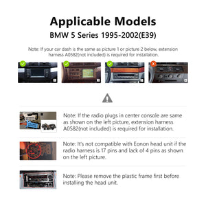 Eonon GA9201B Android 8.0 Apple Carplay Car Radio for BMW E39 1995-2002