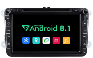 EONON GA9253B Android 8.1 32G ROM QuadCore 8" Android Car stereo for Volkswagen SEAT SKODA