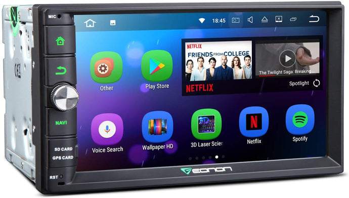 Eonon GA2175 Android 8.1 Double Din Car Stereo 1024x600 HD Universal