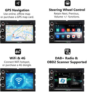 Eonon GA9173A Android 8.0 Apple Carplay Car Radio for Ford F150 Double Din