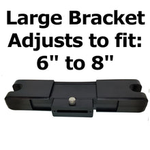 Load image into Gallery viewer, Headrest Monitor DVD Player Bracket for LARGE SIZE Fits 6&quot; to 8&quot;
